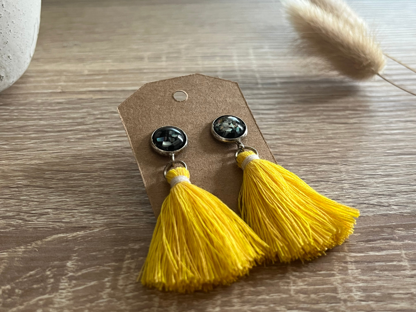 Éclat de Tournesol - Boucles d’oreilles