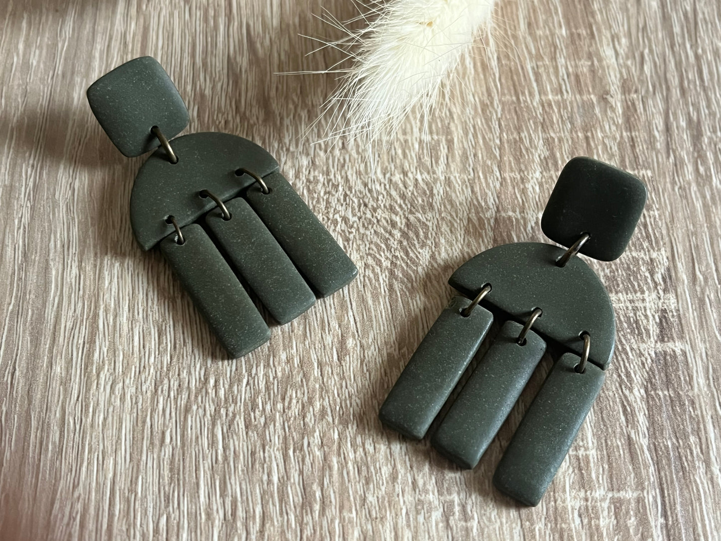 Ombres d’Ecorce - Boucles d’oreilles