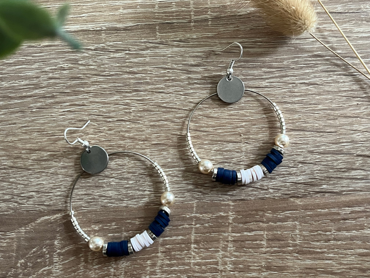 Marines Étoilées - Boucles d’oreilles