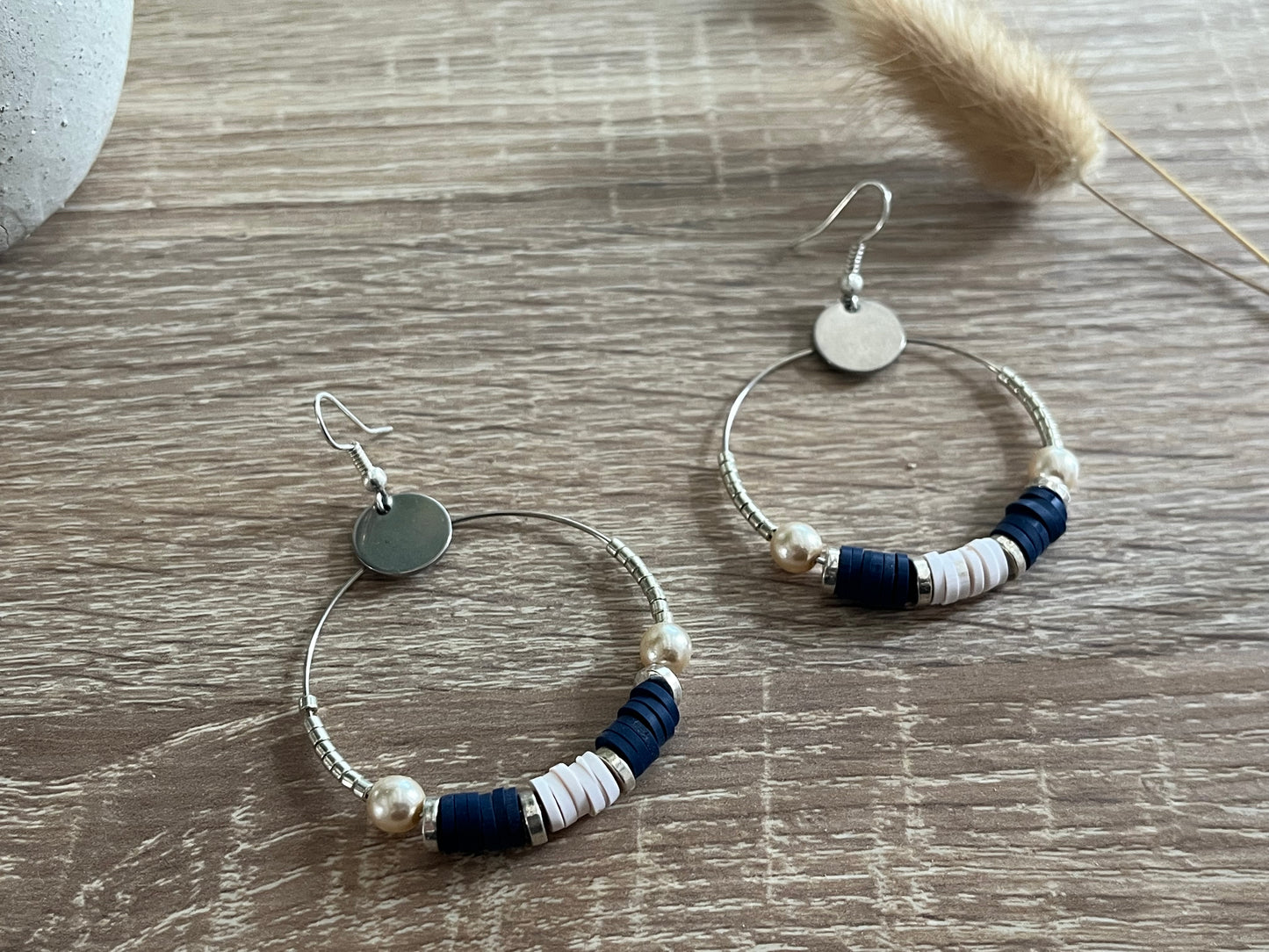 Marines Étoilées - Boucles d’oreilles